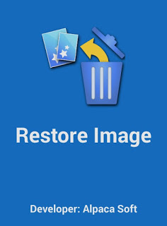 How to Restore delete image in mobile