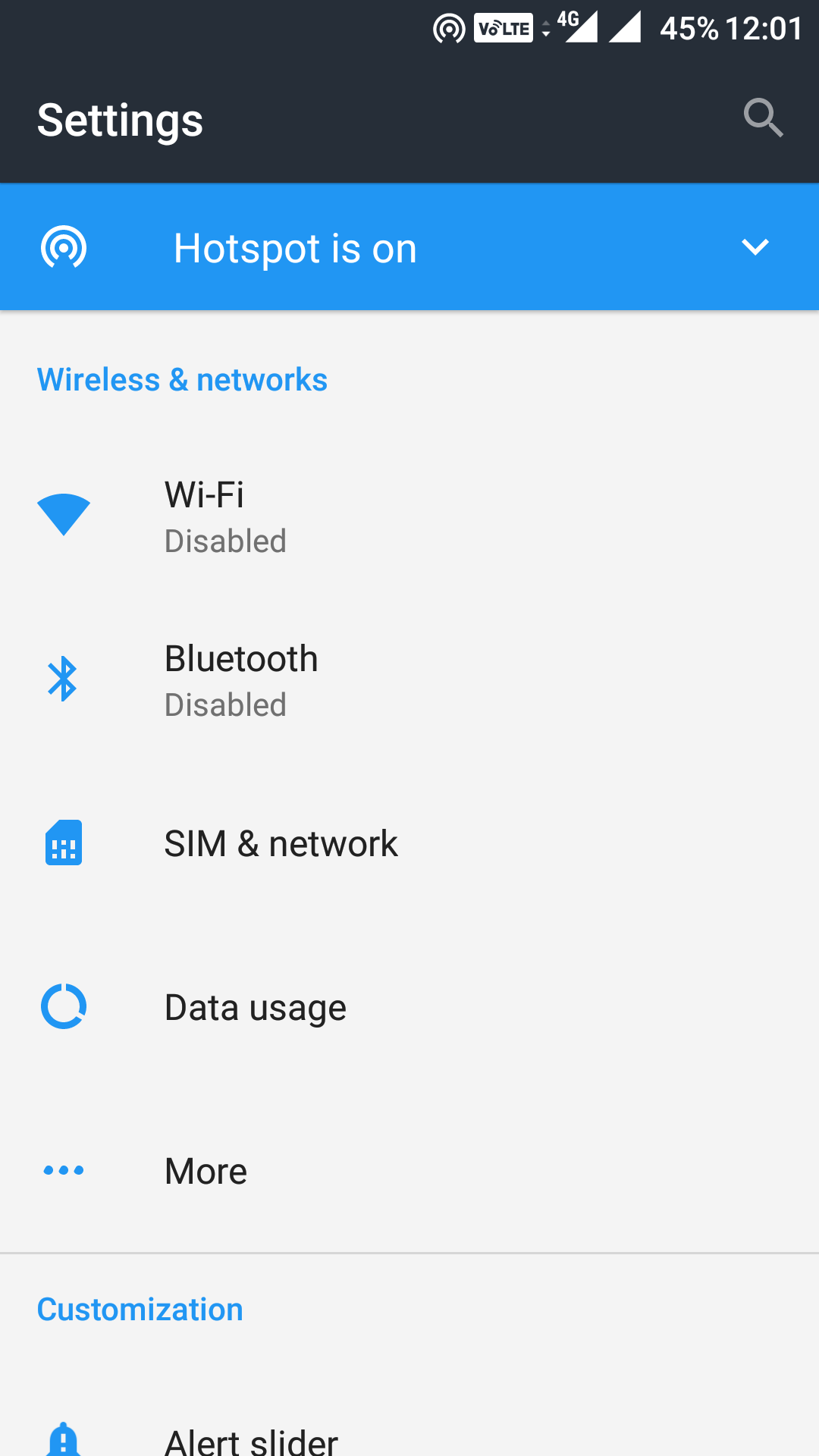 use android hotspot to connect all your devices
